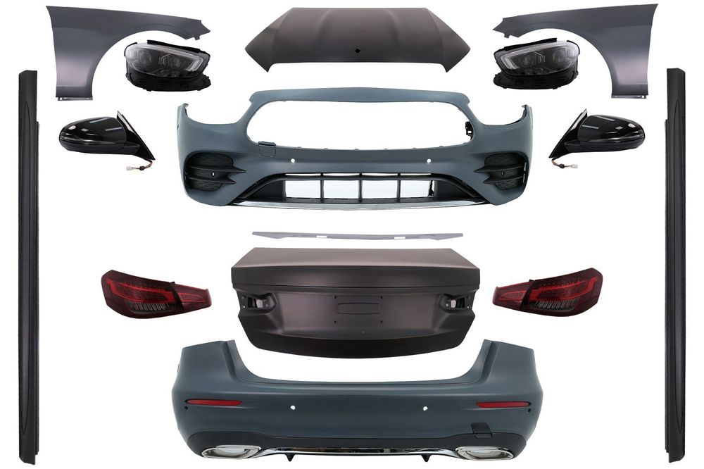 Kit Exterior compatibil cu Mercedes E-Class W212 (2009-2012) Conversie