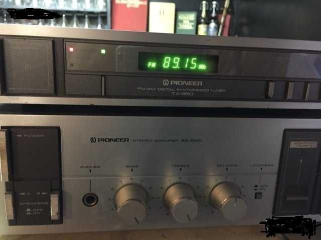 Усилвател и тунер PIONEER SA-540,комплект,японски