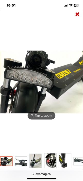 Trotineta electrica kult by ubgo III