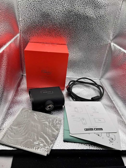 Logitech - Mevo Start Live Streaming HD Action Camera - Black