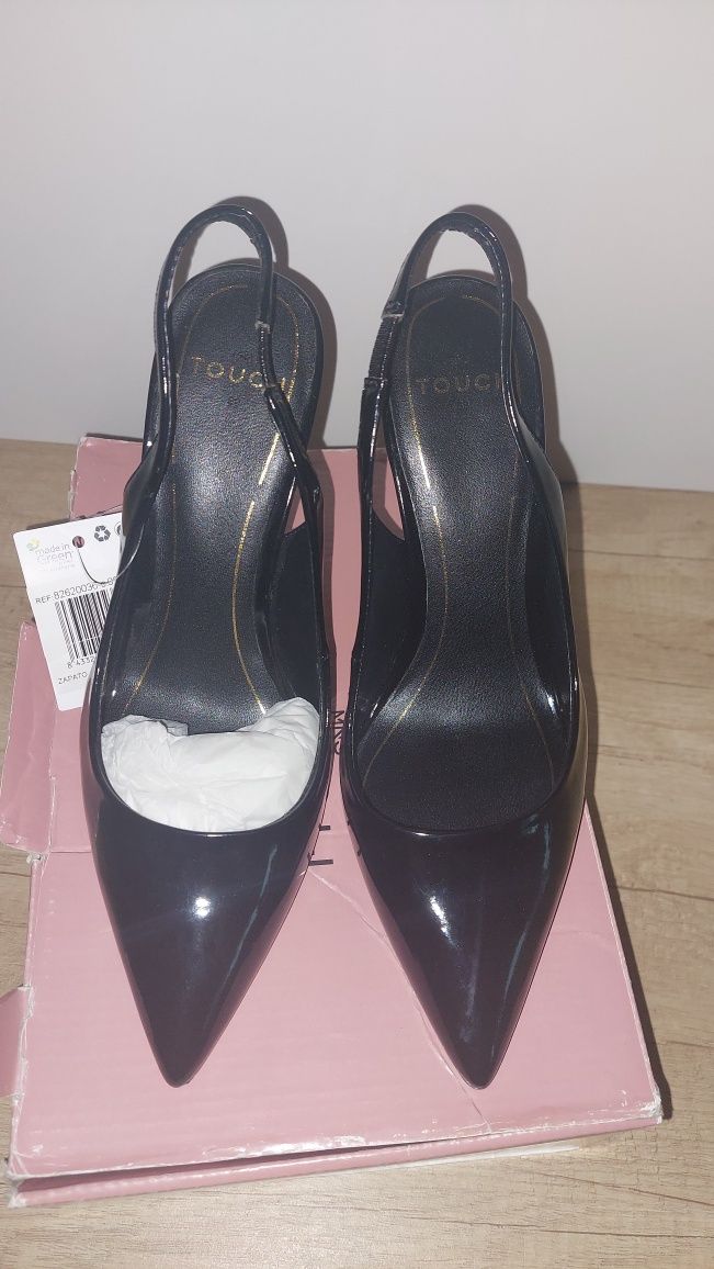 Pantofi Mango-stiletto,cu toc cui