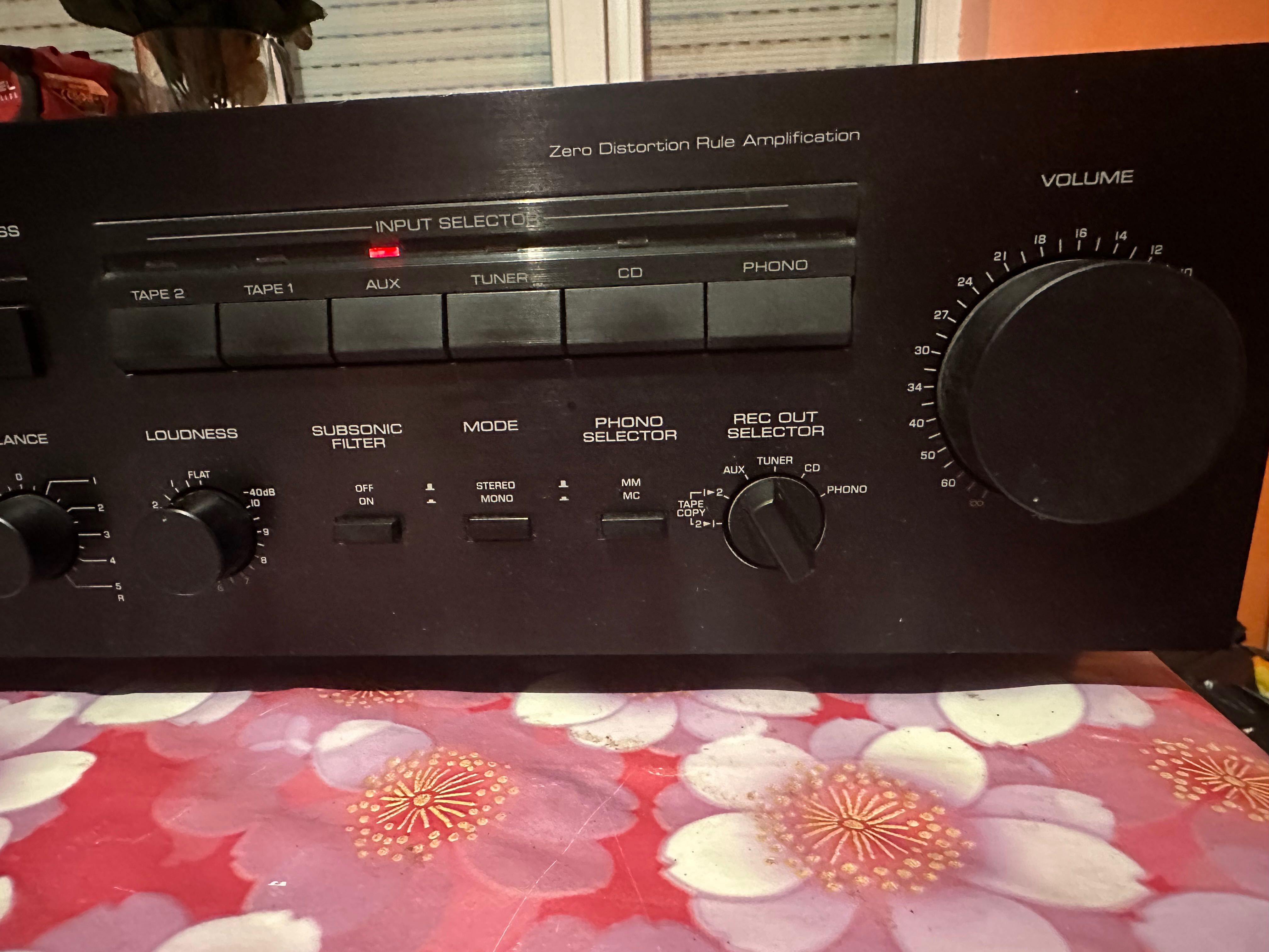 Amplificator Stație Yamaha Natural Sound A-520 / sau schimb