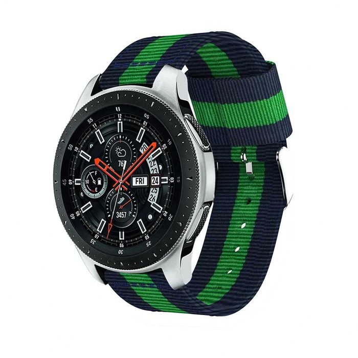 Curea textila 22mm Samsung Gear S3 Galaxy Watch 3 46mm Huawei GT2 GT3
