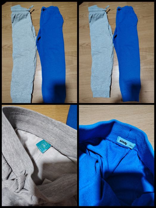 Blugi  băiat 122 și lot pantaloni de trening 116 .80 lei
