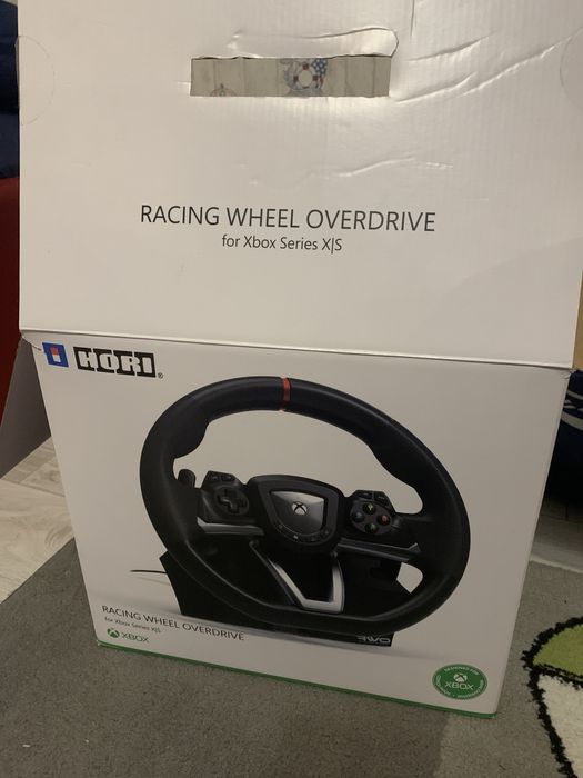 Volan gaming racing wheel overdrive pentru pc