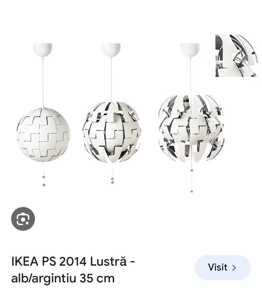 Lustra ikea multifunctionala