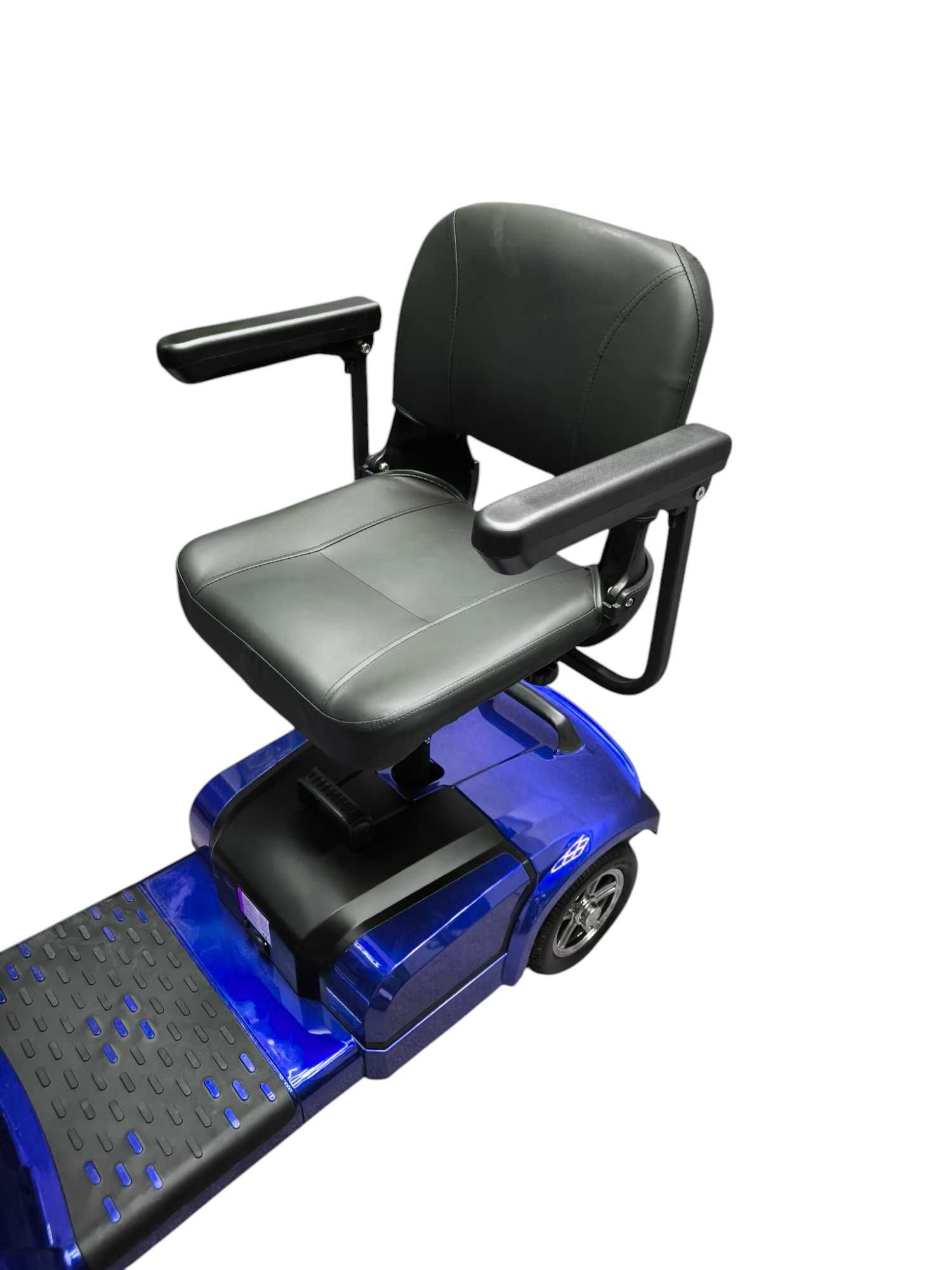 Инвалидна електрическа четириколка MaxElectric BL3 500W Blue