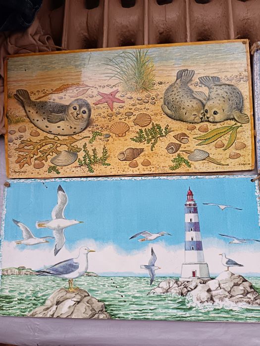 Декупажни картини за детска стая.