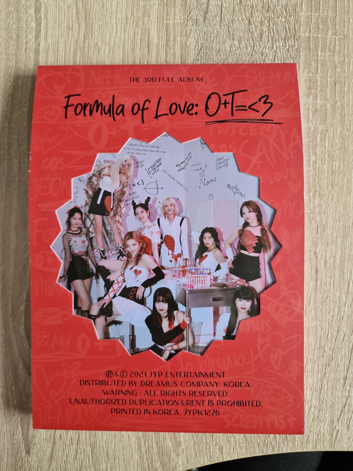 (All Ver.) TWICE Formula of Love: O+T=< 3