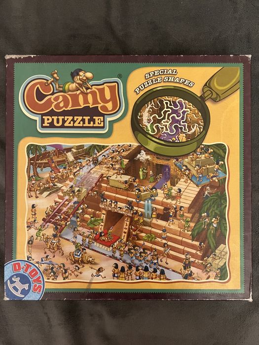 Puzzle Camy 225 piese in forma de camila