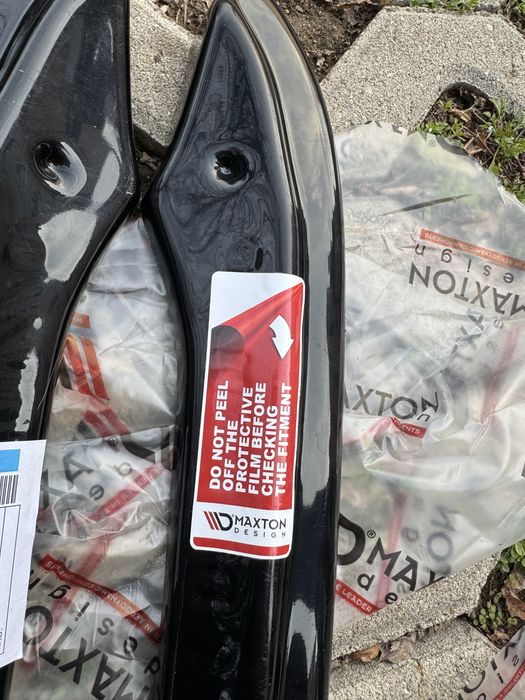 Странични задни сплитери Maxton audi s4 b8