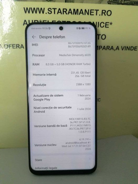 honor 90lite (m2) star amanet