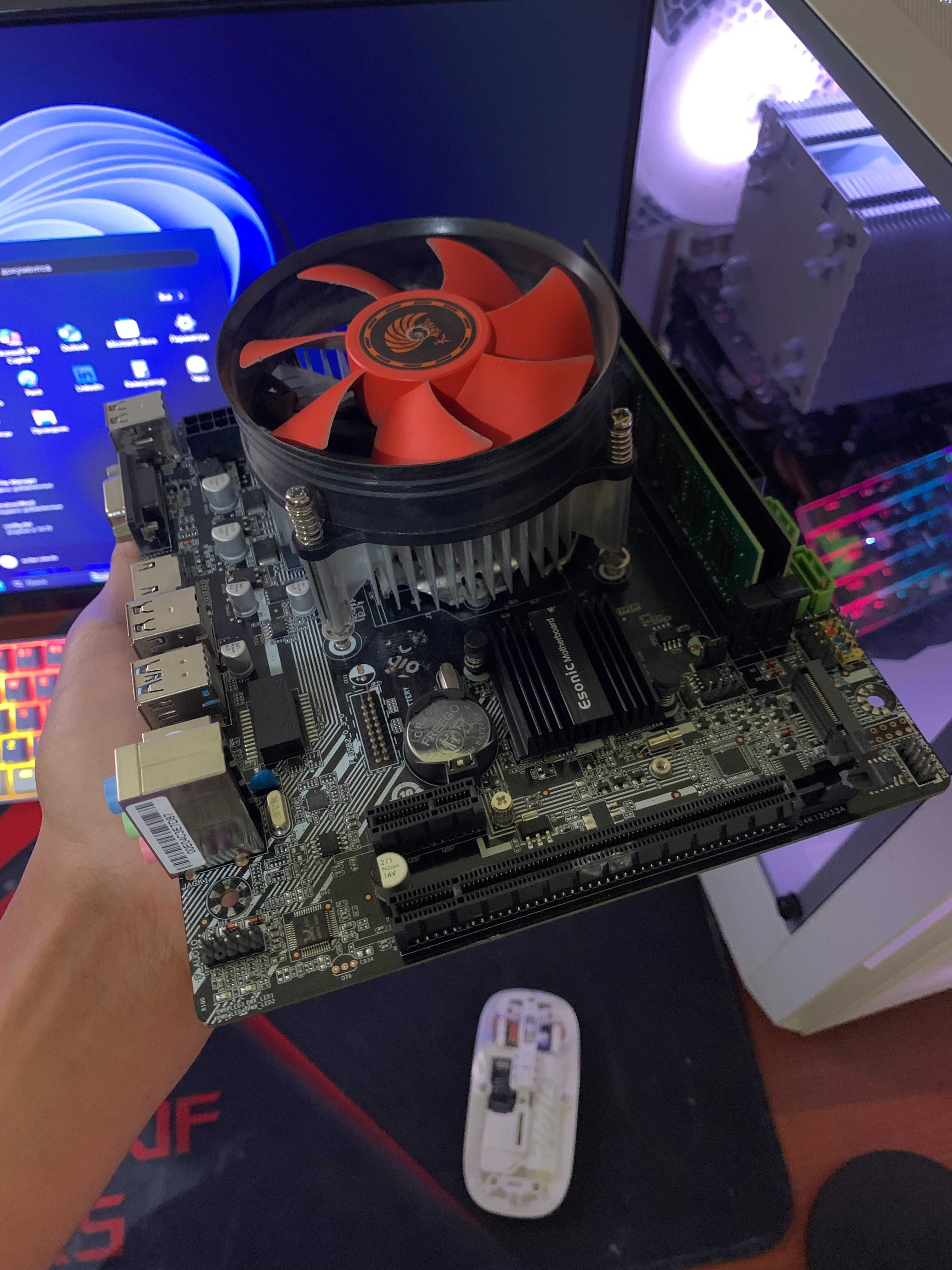 Продам комплект H61 m2 версия, I5 3470(xeon e3 1220v2) 16GB ozu, Кулер