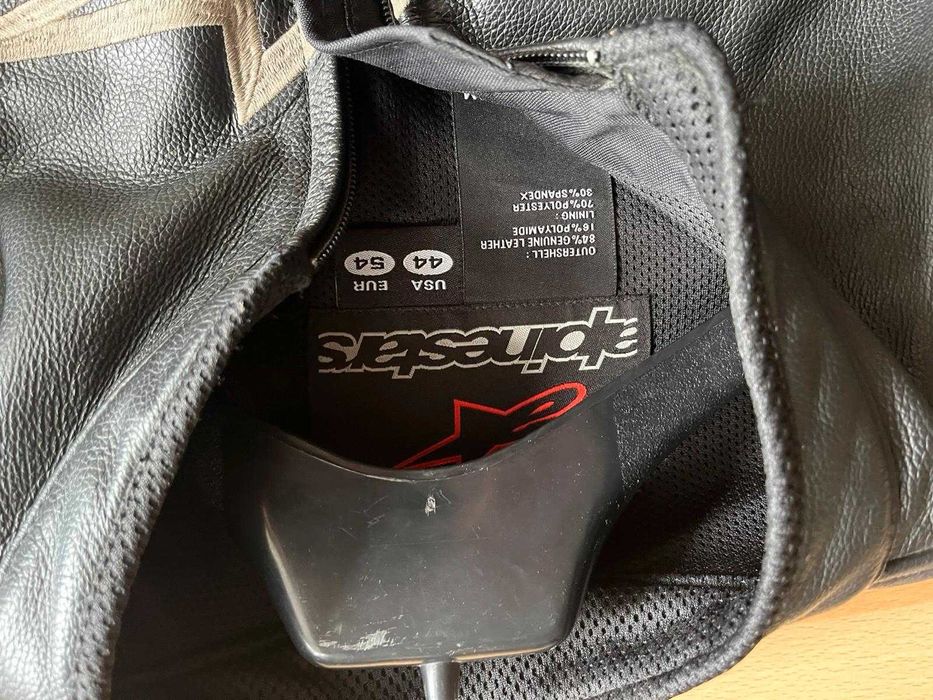 Geaca Moto Piele Alpinestars Indy - L - 54 + protector spate