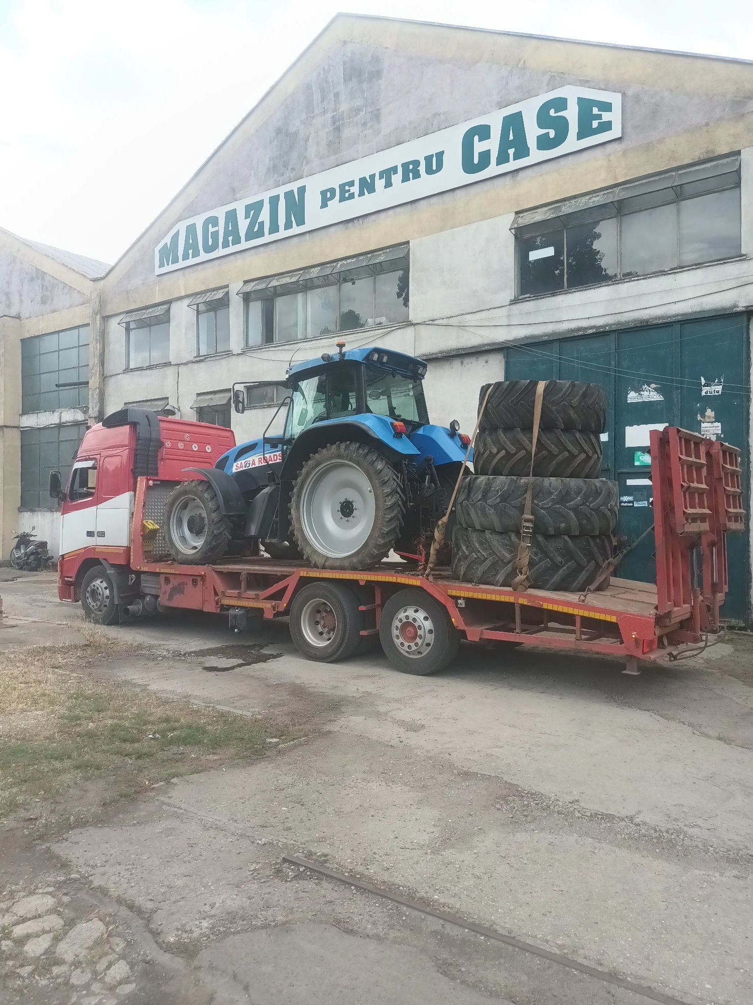 Transport utilaje,,buldoexcavatoare,tractoare...14t util