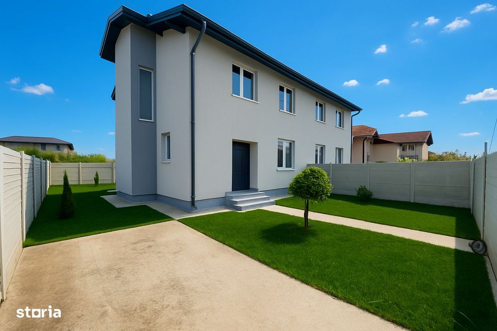 Imobiliare Domnesti Casa de vanzare Duplex p+1 toate utilitatile