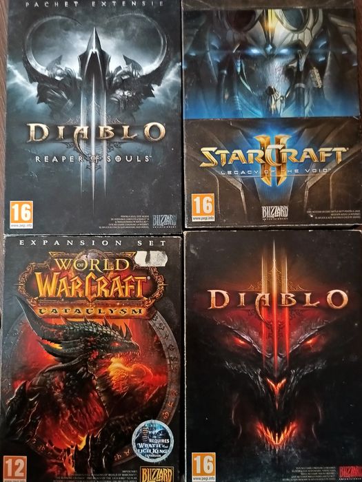 World of warcraft PC diablo pc