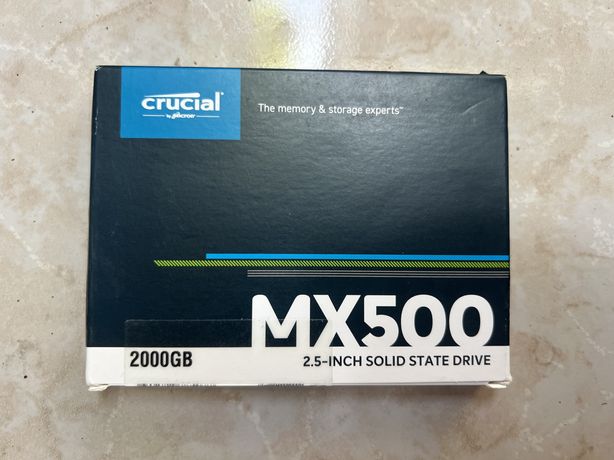SSD Crucial MX500 2TB, Sigilat