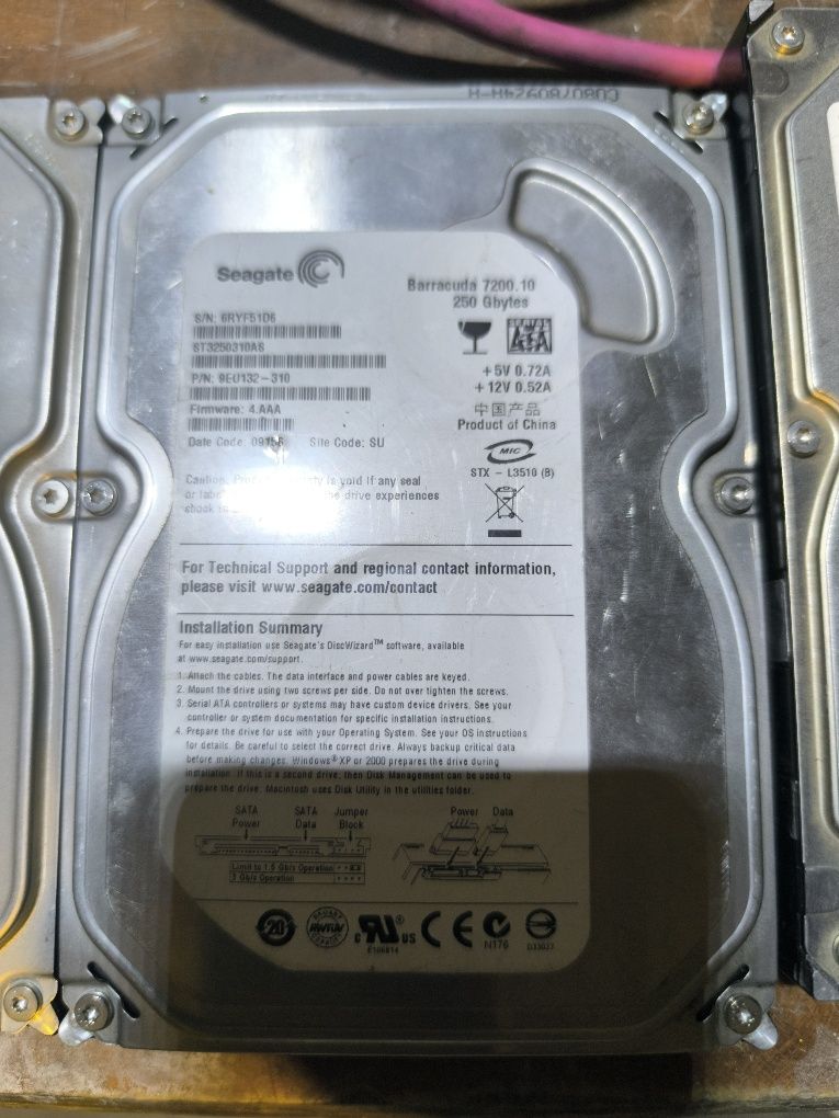 Продам жесткие диски