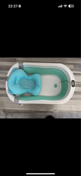 Cadita bebelusi noua cu termometru