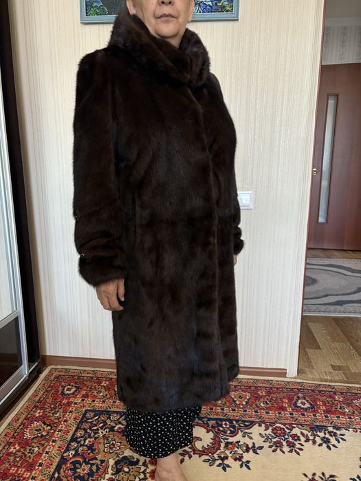 Норковая шуба б/у
