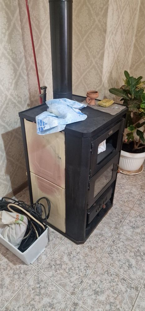 Печка с водна риза
