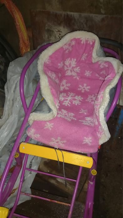 Продам сани-коляска