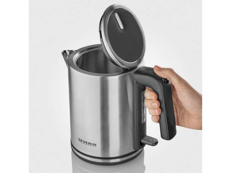 Електрическа Кана от Неръждаема Стомана Severin WK 3489, 2400W, 1L