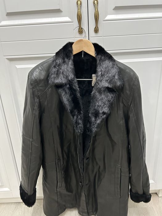 Дубленка куртка кожа