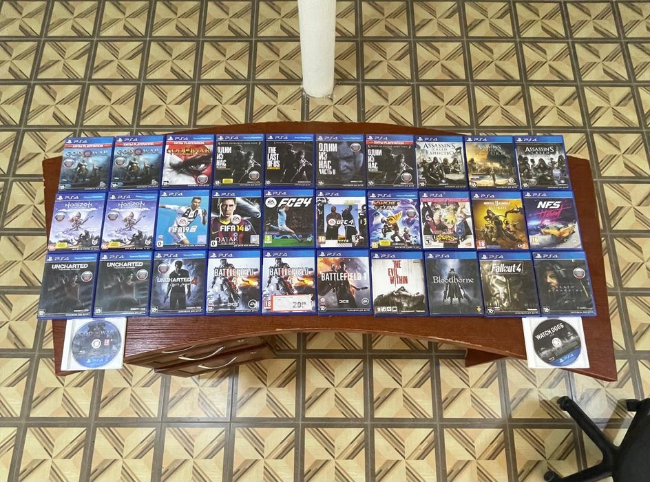 Коллекция оригинальных игр для PS4 – Идеальное состояние