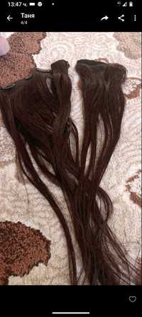 Естествена коса и кератинови кичури