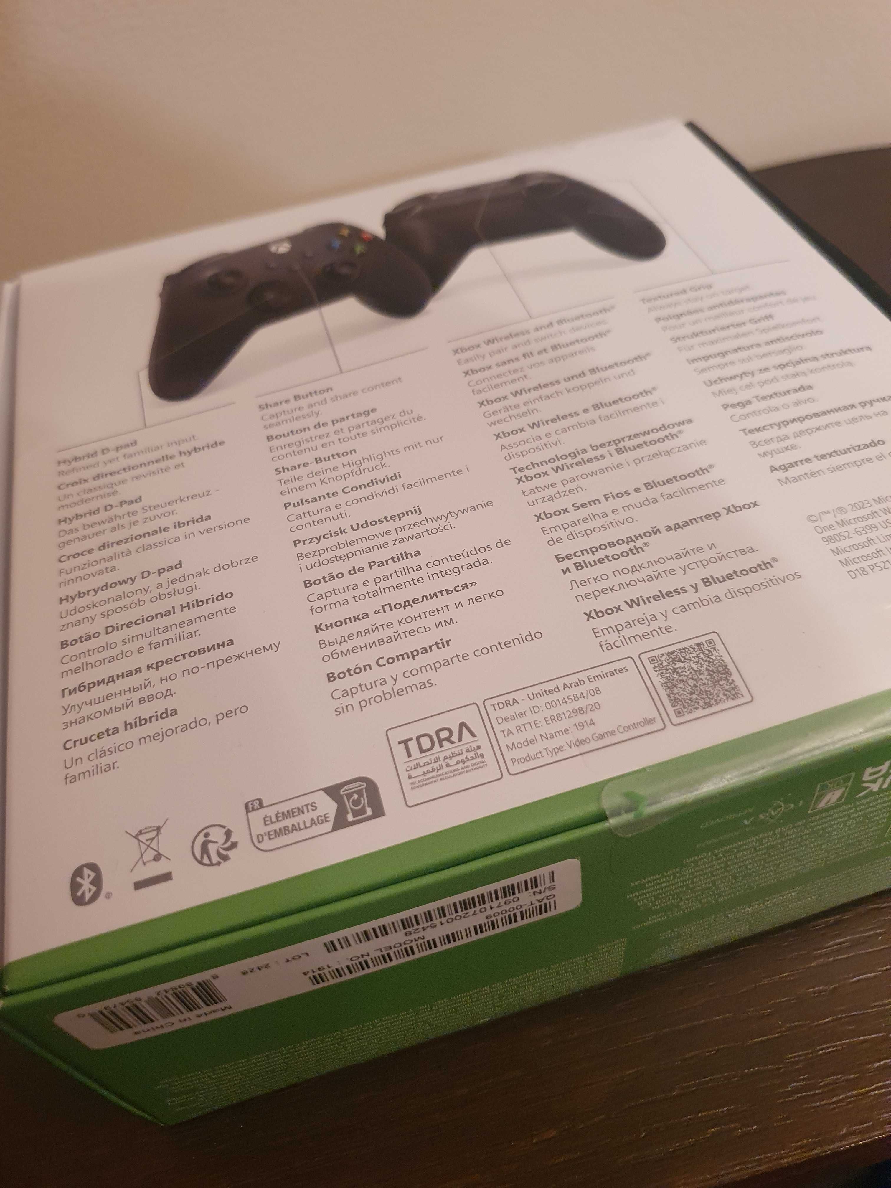 Контролер Microsoft Xbox One Series X Wireless Carbon Black