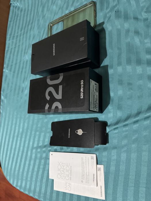 Cutie cheita si husa samsung galaxy s20 ultra originale