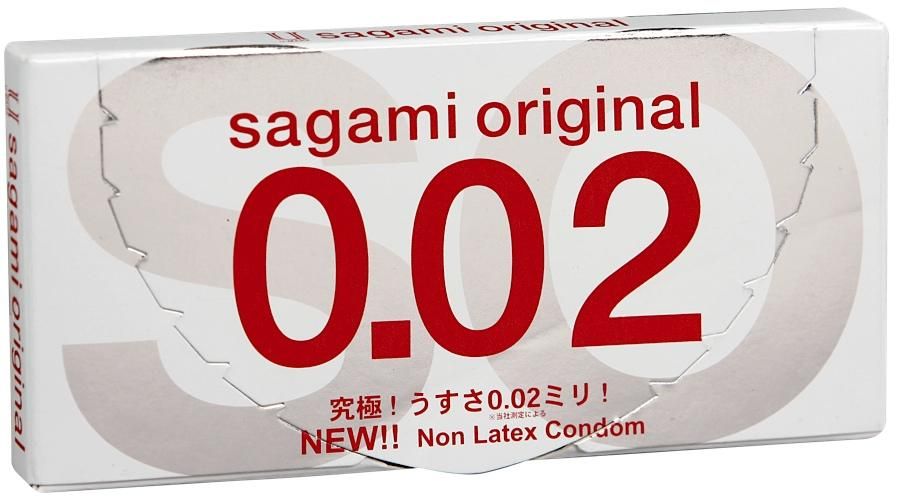 Презервативы ЯПОНСКИЕ Sagami 0.02 и 0.01 (полиуретановые)