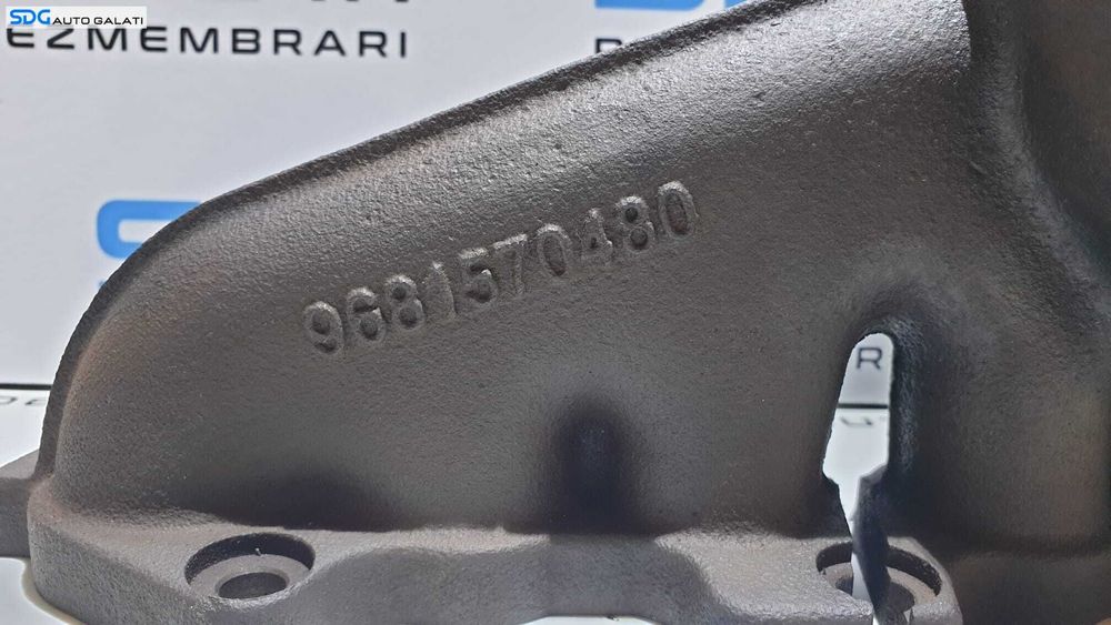Galerie Evacuare Turbo Turbina Turbosuflanta Citroen C5 2.0 HDI 2008 - 2017 Cod 9681570480 [D0217]