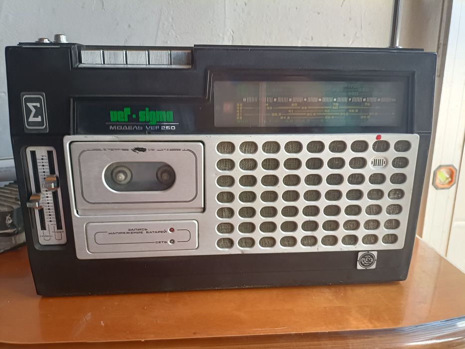 Radio casetofon sigma