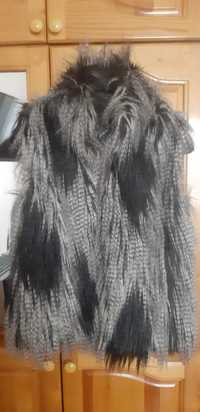 Дамски елек с дълъг косъм