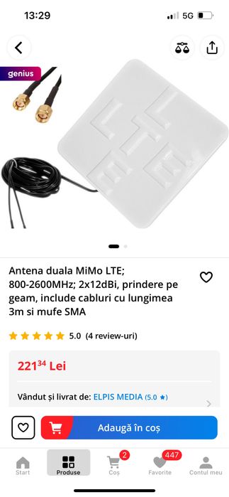 Router Huawei 4G LTE dual sim