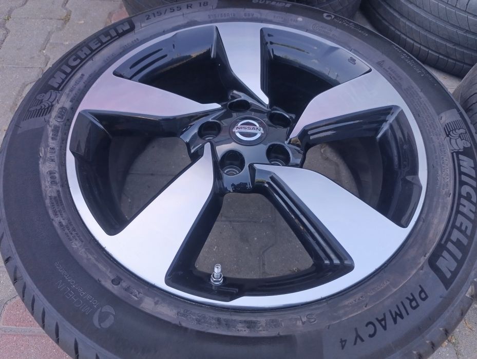 Jante originale Nissan Qashqai 18'' cu anvelope de vara dot 2022