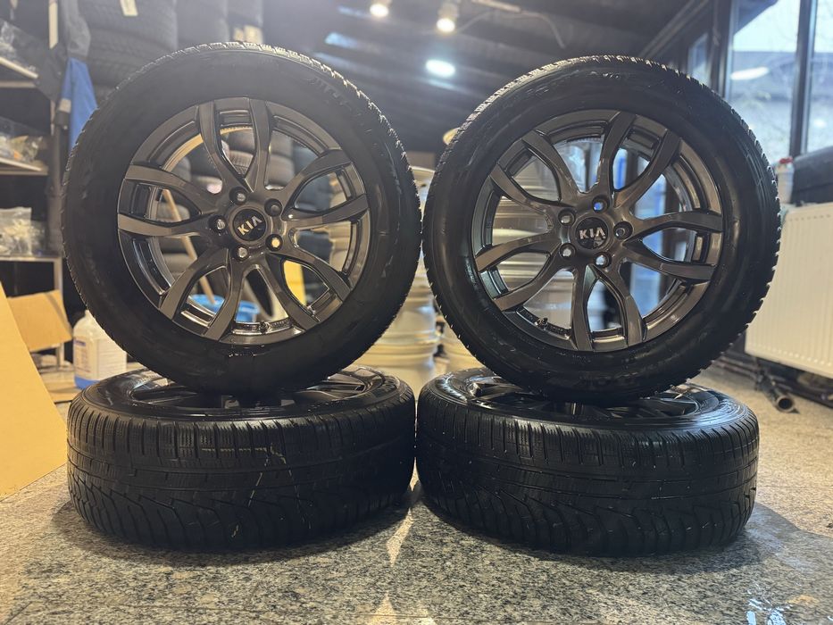 Jante Kia Sportage 17 5x114.3 +Anvelope Iarna 225/60/R17 +TPMS