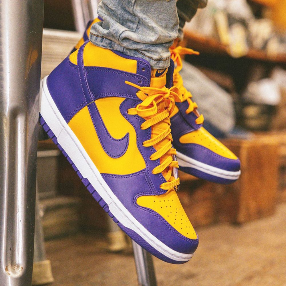 Nike Dunk High Retro “Lakers”