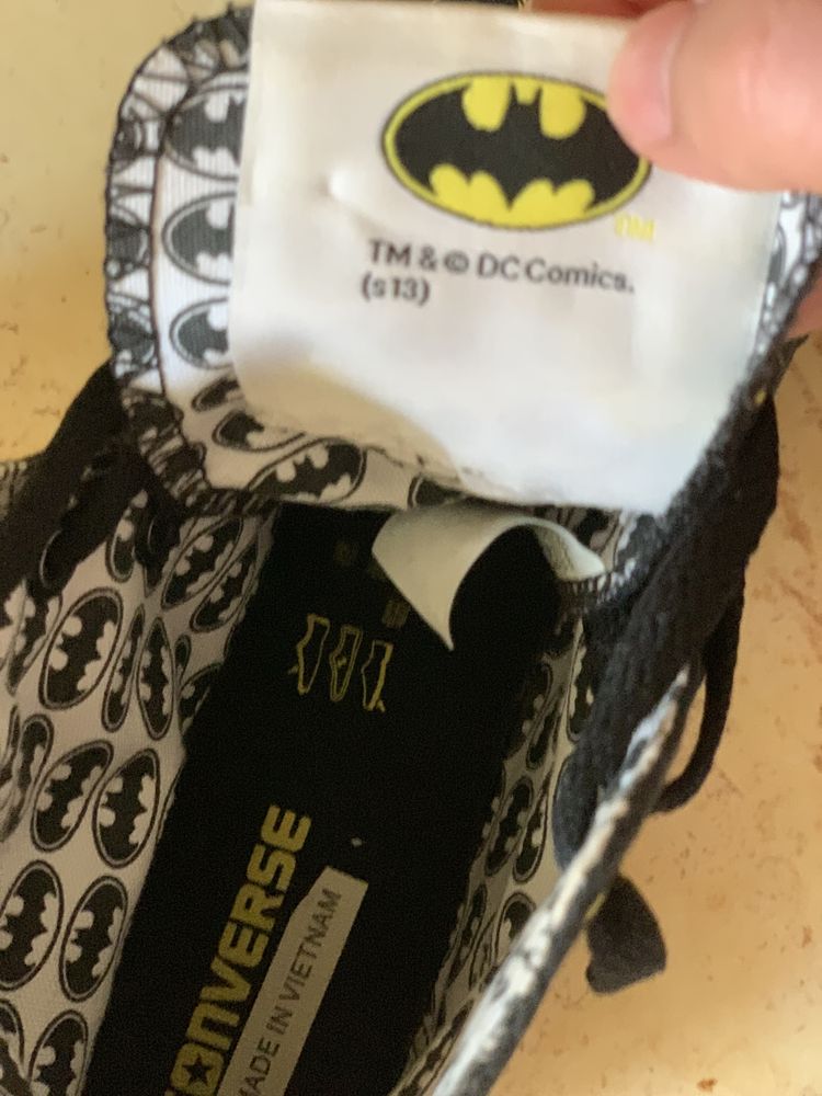 Tenisi Hi-Top Converse Batman