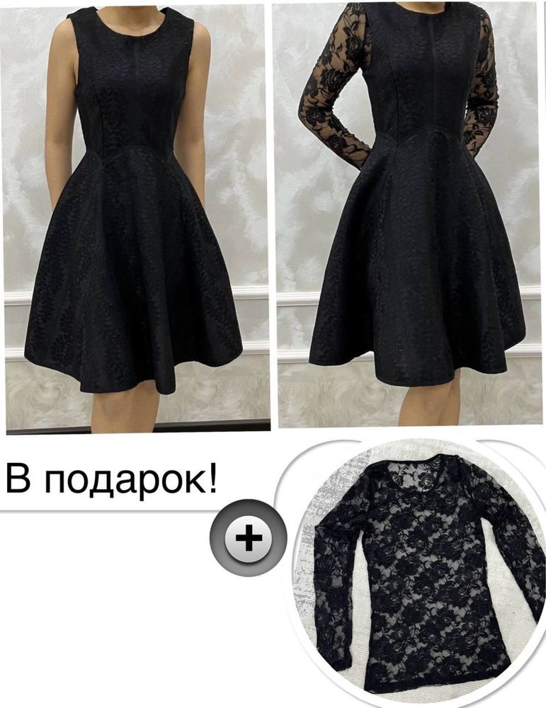 Барби куйлак ичида чиройли гипюр кофтаси билан