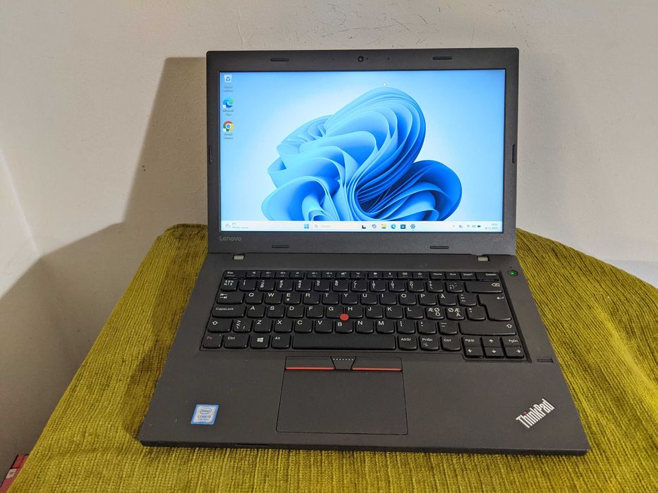 Lenovo ThinkPad L470, intel core i3-7100U, 8GB DDR4, 240 GB SSD