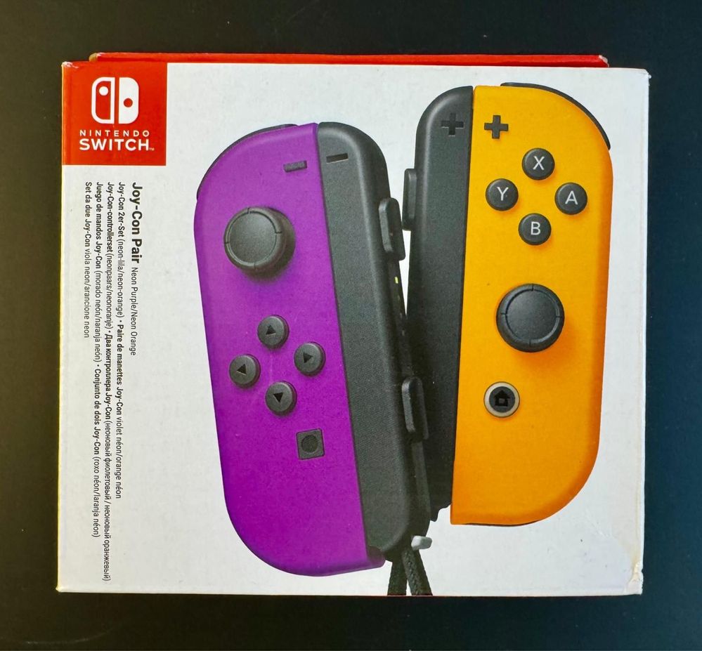Controller Nintendo Switch Joy pentru Con Pair Purple/Orange Nou