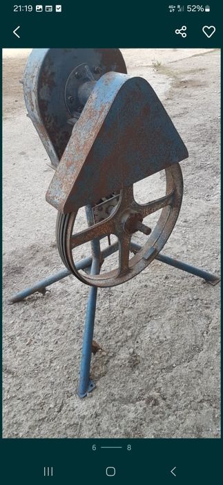 Moara cereale pe cardan si electrica