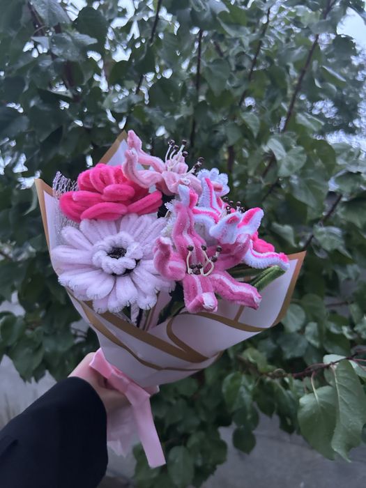 Flori buchet sarma plusata mic