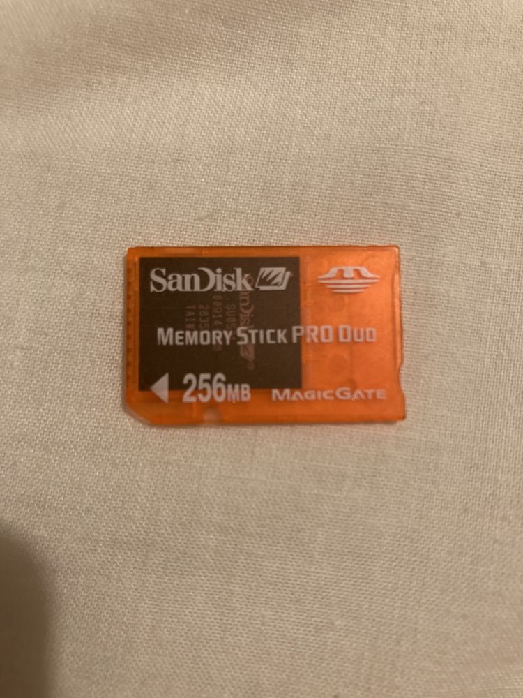 Sandisk Memory Stick Pro Duo 256MB