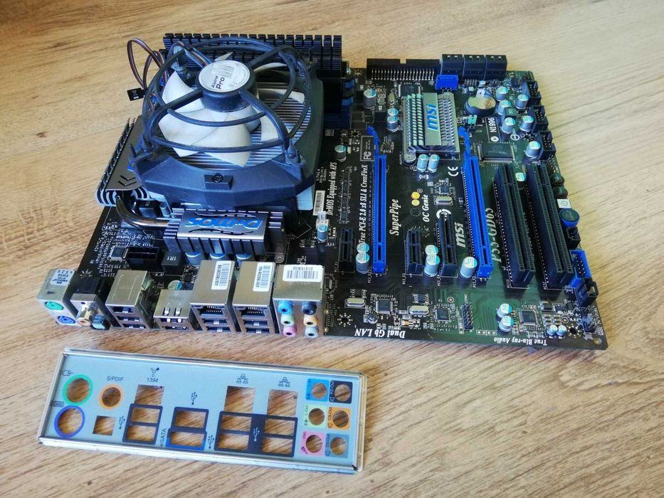 Комплект процесор i7-870 + дъно MSI P-55, LGA1156