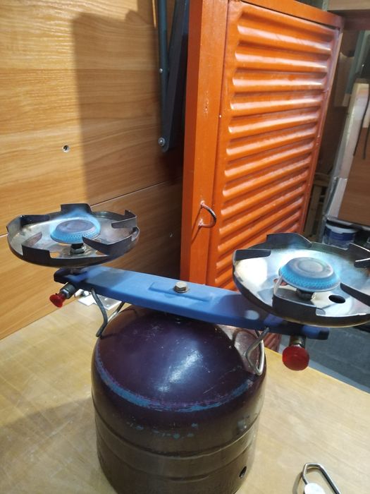 Газов котлон и бутилка